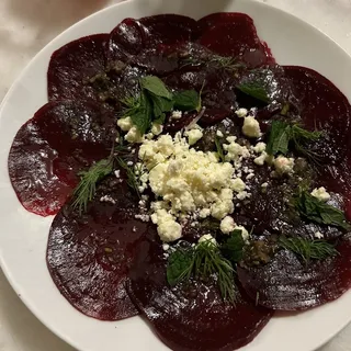 Beet Carpaccio