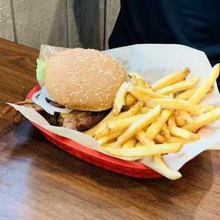 Club Sandwich with Fries