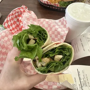 Grilled Chicken Wrap