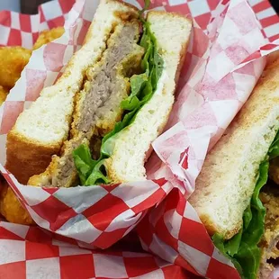 Chicken Fried Steak Sandwich