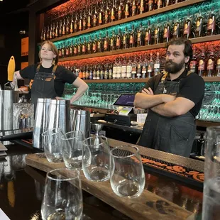 Whitney and Lisa ,  they do make some fine cocktails!