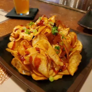 Hot Honey Potato Chips
