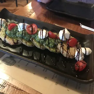 Fried Green Tomato Caprese