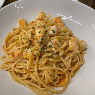 Shrimp Linguine