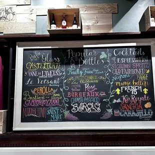 Chalkboard, a work of art