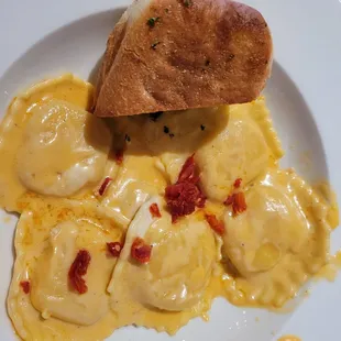 Lobster ravioli