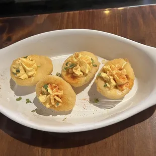 Deviled Fried Eggs!