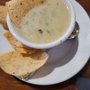 Jalapeno cream soup