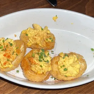 Fried Deviled Eggs