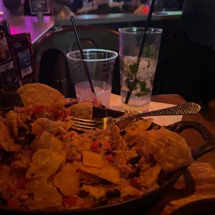 Empty drinks now for 3 minutes