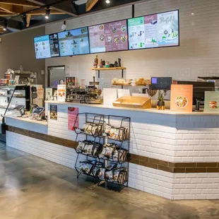 Counter at Copper Branch Vegan &amp; Vegetarian Restaurant