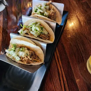 Happy Hour Pork Street Tacos