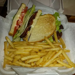 BLT with Fries
