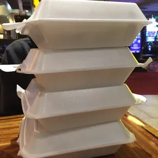 Dine in makes taking out easy!