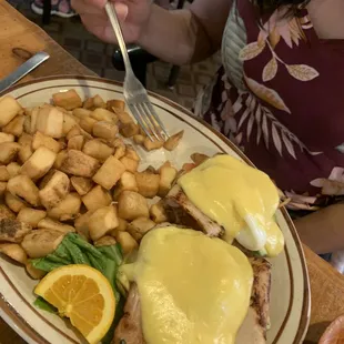 Sunshine Benedict - enough for two!