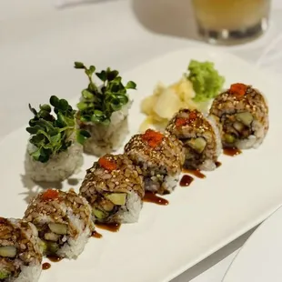 food, sushi and sashimi