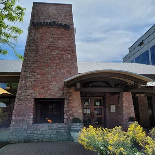 front of restaurant