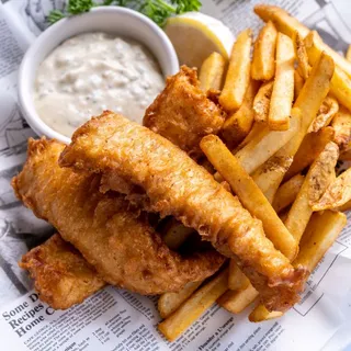 Chesapeake Wild Blue Catfish & Chips
