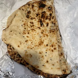 Plain Naan was good