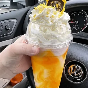 Hufflepuff Sorting Hat Redbull smoothie