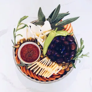 Artistic example of a personal platter