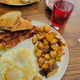 My breakfast today on Christmas eve.  Scrumptious....what else can I say.