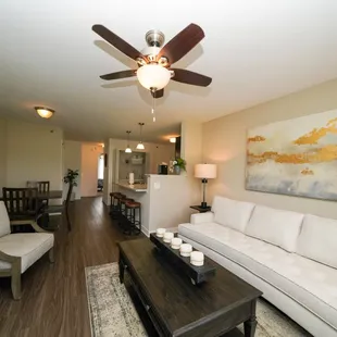Living Space with Open Concept