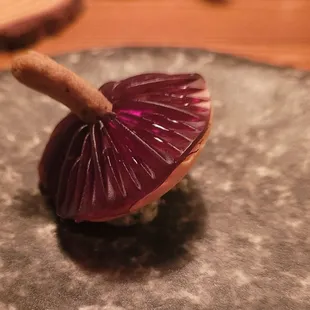 Japanese Eggplant Tart &quot;Mushroom&quot;