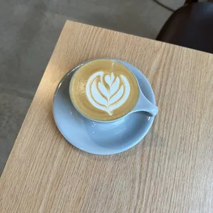 Cappuccino beautifully made.