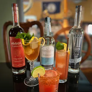 We have many seasonal cocktails using locally sourced products. There is something for everyone at Copper Fox.