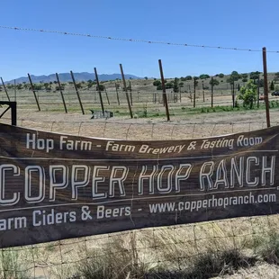 New banner visible from road