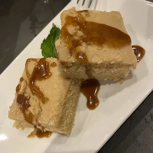 Salted Caramel Brown Sugar Cake