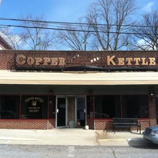 Front of the building