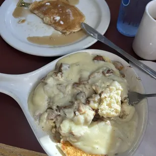 pancakes, food