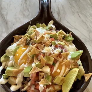 a bowl of mexican salad
