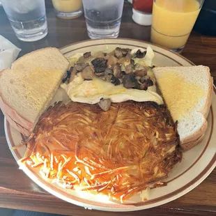 Woodland Omelette with egg whites