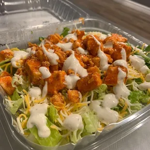 Wrap Salad ( Buffalo)