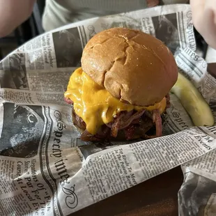 Delicious burger