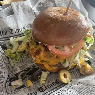 Just a burger