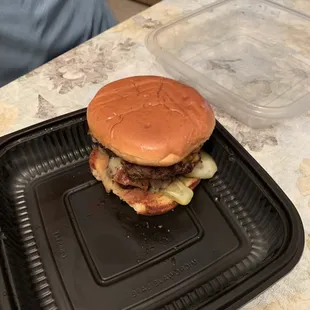 Seek-and-Destroy burger