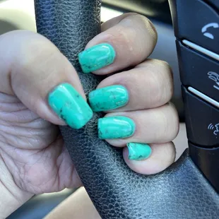 Marble nails