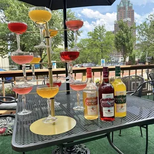 Deep Eddy spiked Mimosa tower