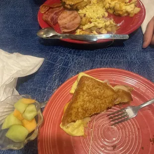 Egg Sandwich and Hungry man special