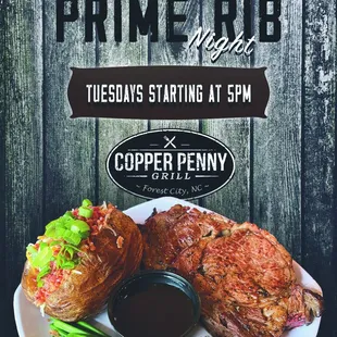 Prime Rib Night