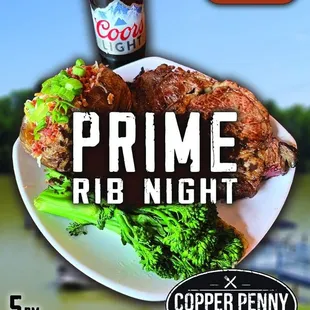 prime rib night