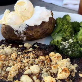 Black and Bleu Ribeye