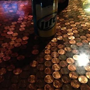 a can of mountain dew on a table