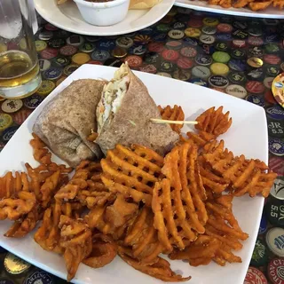Baja Fish Wrap Sandwich