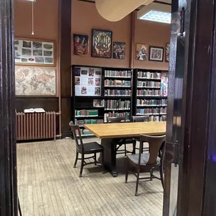 Plenty of space to spread out and enjoy the quiet