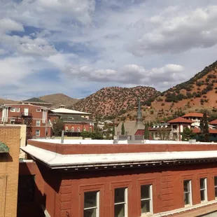 View from the Bisbee Library. Oldest Library in Arizona.